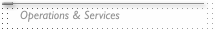 Operations & Services